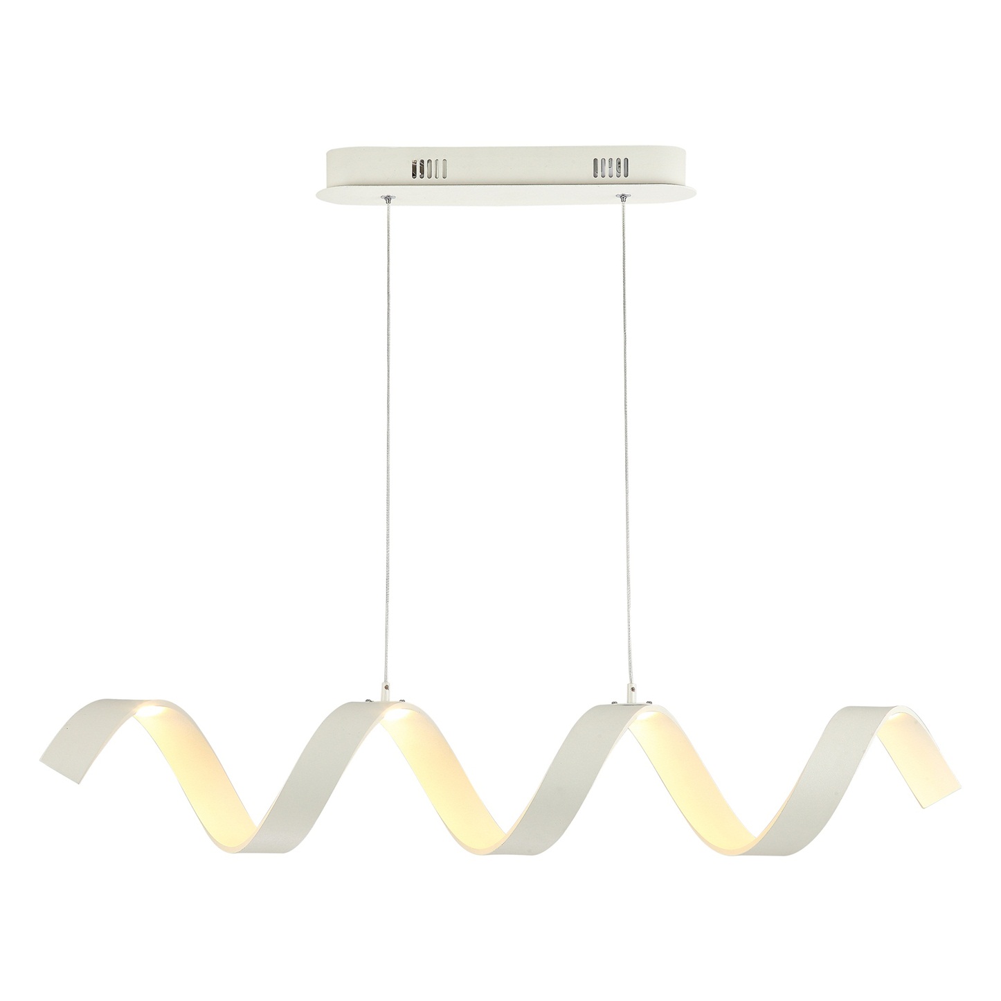 WHITE SPRING PENDANT LAMP